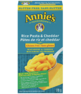  Annie's Homegrown pâtes de riz et cheddar sans gluten