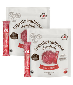 Organic Traditions Fibre Flow Strawberry Bundle