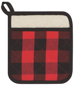 Now Designs By Danica Superior Potholder Buffalo Check