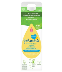 Johnson's Head to Toe Wash Carton Refill