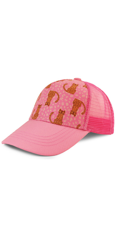 FlapJackKids Kids Printed Ball Cap Leopard