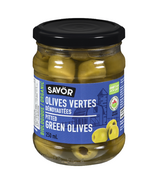 Savor Organic Pitted Green Olives