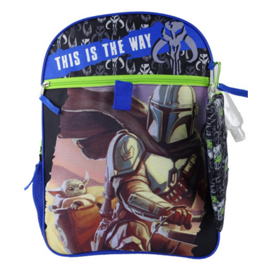 Buy Bioworld Star Wars The Mandalorian Kids Backpack Set At Well.ca ...