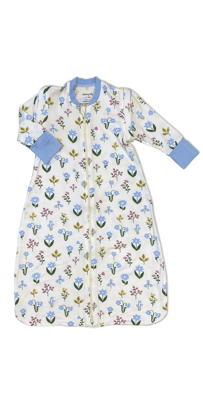 Bamboo Fleece Sleeping Sack w/Detachable Sleeves (Bubble Tea Time Print) main image 1