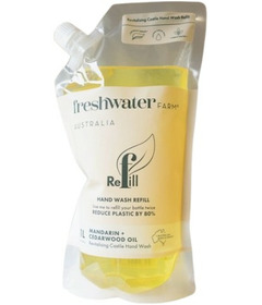 Freshwater Farm Hand Wash Refill Mandarin Cedarwood Oil