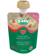 Baby Gourmet Plus Baked Apple Cinnamon Chia Organic Baby Food
