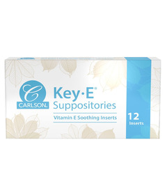 Carlson Key-E Vitamin E Suppositories