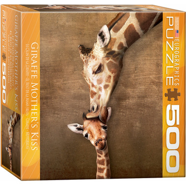 Eurographics Giraffe Mother\'s Kiss Puzzle Eurographics Giraffe Mother\'s Kiss Puzzle