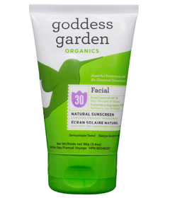 Goddess Garden Facial Sunscreen Lotion