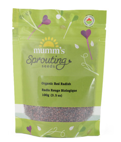 Mumm's Sprouting Seeds Organic Radish Red