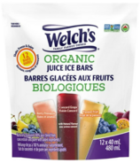 Barres de glace à jus biologiques Welch’s