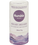 Humble Brands Déodorant en bâton végétalien pour peaux sensibles à la lavande, emballage de carton