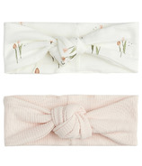 petit lem Baby Headbands Pack Knit Light Pink