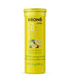 Krono Nutrition Lemon & Lime Effervescent Tablets