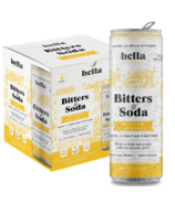 Hella Cocktail Co. Bitters & Soda Dry Ginger Turmeric