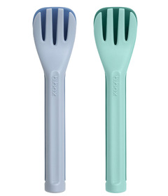 b.box Lunch Cutlery Fork and Spoon Duo Pack Horizon