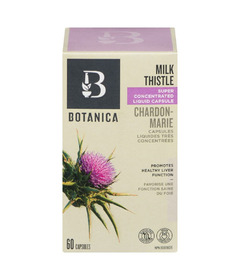 image of Botanica Milk Thistle Liquid Capsules with sku:116138