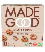 MadeGood Mini-barres de granola, pépites de chocolat