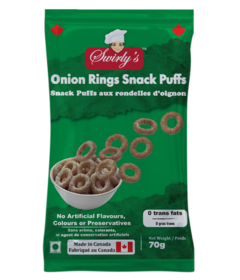 Swirly's Onion Rings Snack Puffs