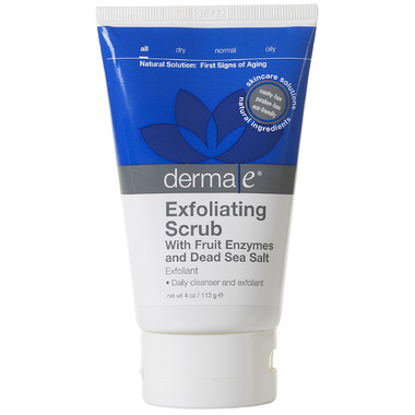 scrub exfoliating derma fruit enzymes salt dead sea