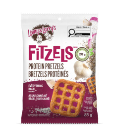 Lenny & Larry's Fitzels Protein Pretzels Everything Bagel Seasoned
