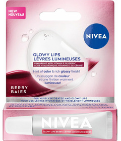 Nivea Glowy Lips Berry Tinted Lip Balm