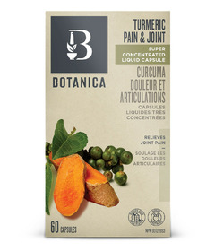 Botanica Turmeric Pain & Joint Liquid Capsule