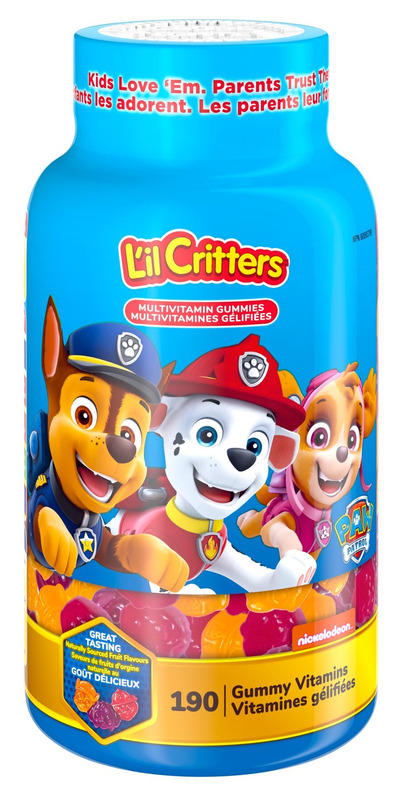 Buy L'il Critters Paw Patrol Children's Gummy Multivitamin for Kids at ...