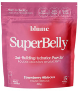 Blume SuperBelly Hydration Powder Strawberry Hibiscus