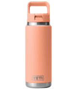 YETI Rambler Straw Bottle Lowcountry Peach