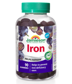 Jamieson Iron Gummies Grape