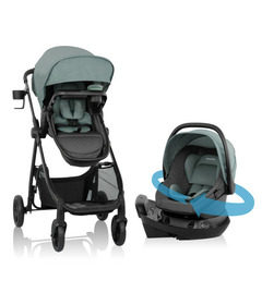 Système de voyage Evenflo Omni Ultra, vert paisible