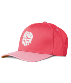 Headster Kids Home Run Curved Brim Snapback Coral Love