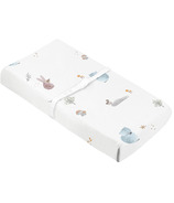 Kushies Percale Change Pad Cover With Slits For Straps Forest