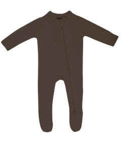 Kyte BABY Zippered Footie Espresso