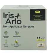 Iris + Arlo 100% Organic Cotton Tampons Regular