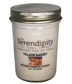 Bougies Serendipity Mason Jar Village Bakery