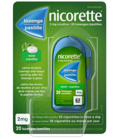 Nicorette Nicotine Lozenges Mint 2mg