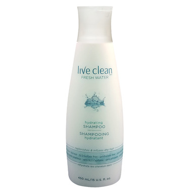 Live Clean Fresh Water Moisturizing Shampoo Limited Edition Bonus Size Live Clean Fresh Water Moisturizing Shampoo Limited Edition Bonus Size