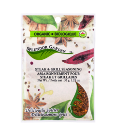 Splendor Garden Organic Steak & Grill Seasoning