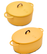 Great Jones Double Dutch Oven Mustard Bundle