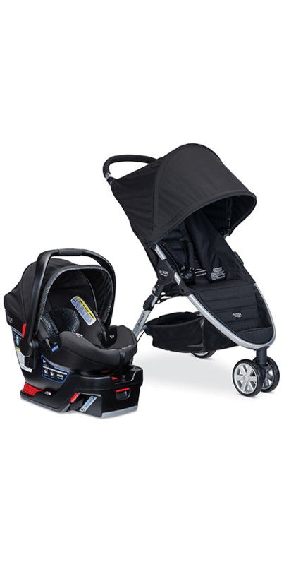 Buy Britax B Agile 3 B Safe 35 Travel System Domino at Well