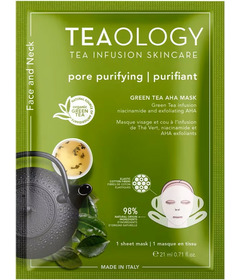 TEAOLOGY Green Tea AHA Mask