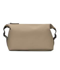 RAINS Hilo Wash Bag Beige