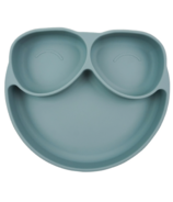 Tiny Teethers Silicone Suction Plate Blue