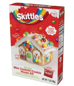 Leese Enterprises Skittles Mini Gingerbread House Kit
