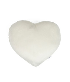 Hugimals Weighted Heart to Hug Pillow Ivory