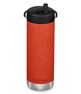 Klean Kanteen TKWide Twist Cap with Straw Tiger Lily