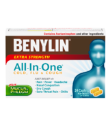 Benylin All-In-One Extra Strength Cold & Flu Daytime Caplets