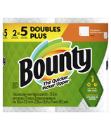 Bounty Paper Towels Double Plus White